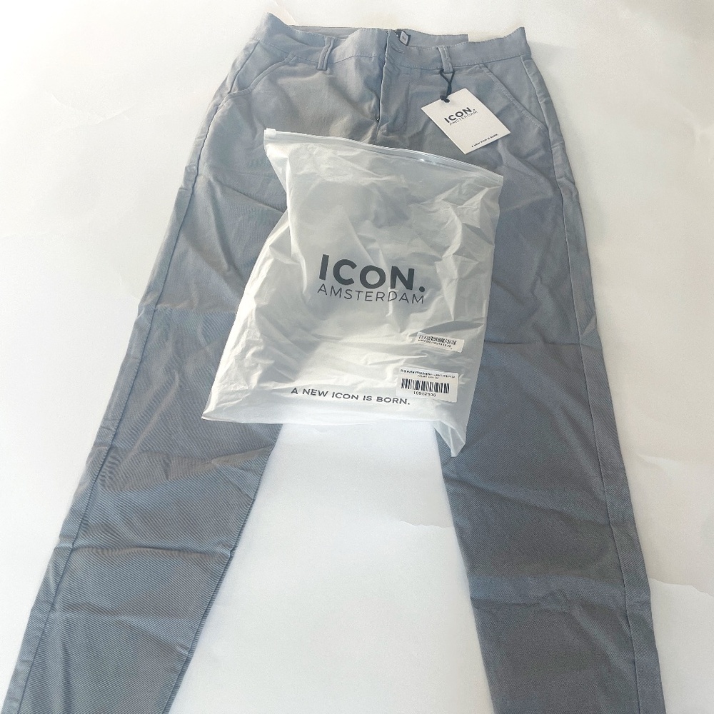 Icon Amsterdam - The Avani Trouser - Light Grey 32W